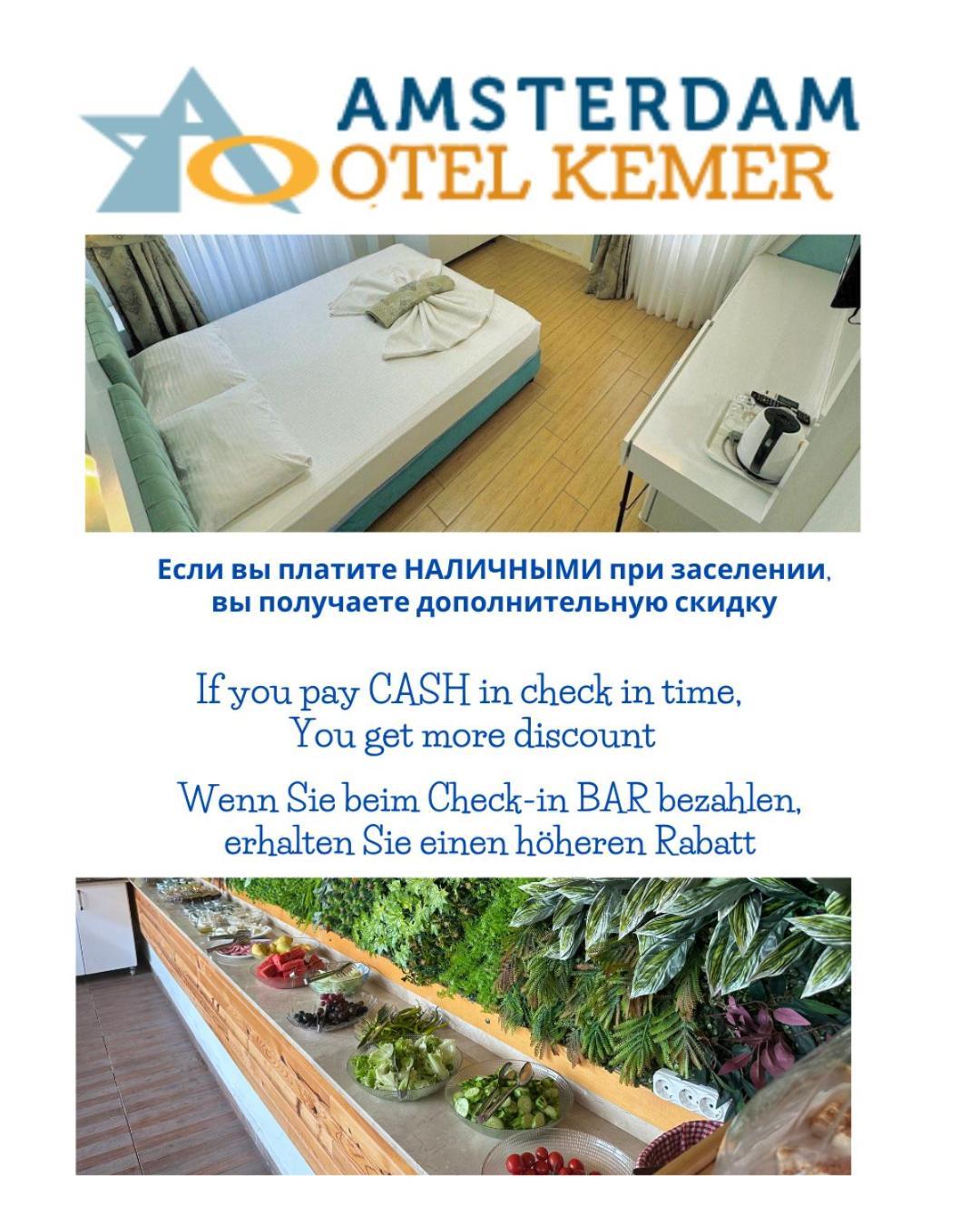 Amsterdam Boutique Hotel Kemer Bagian luar foto